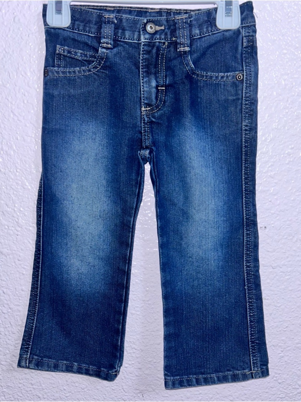 Wrangler Kids Dark Blue Straight Leg Jeans